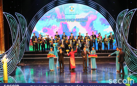 Secoin được công nhận Thương hiệu Quốc gia 2020-2022